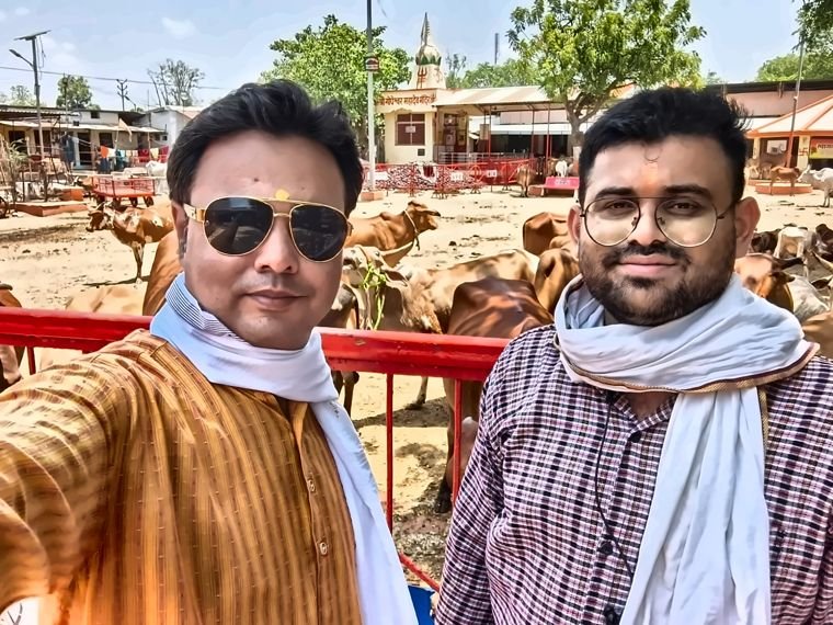 Gau Seva and Gaushala Visit
